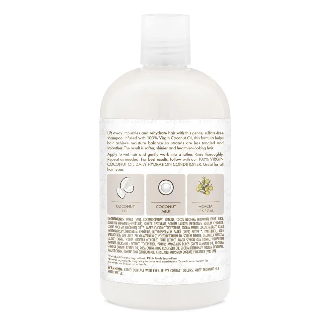 Shea Moisture 100% Virgin Coconut Oil Daily Hydration Shampoo My Store