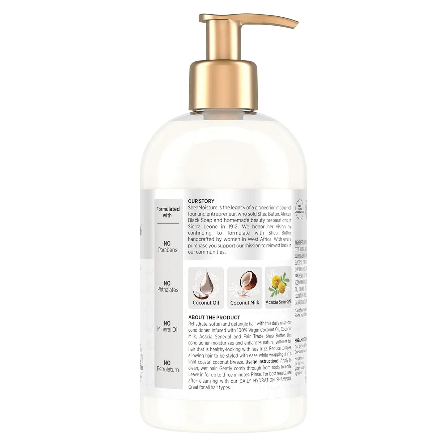 Shea Moisture 100% Virgin Coconut Oil Daily Hydration Conditioner My Store