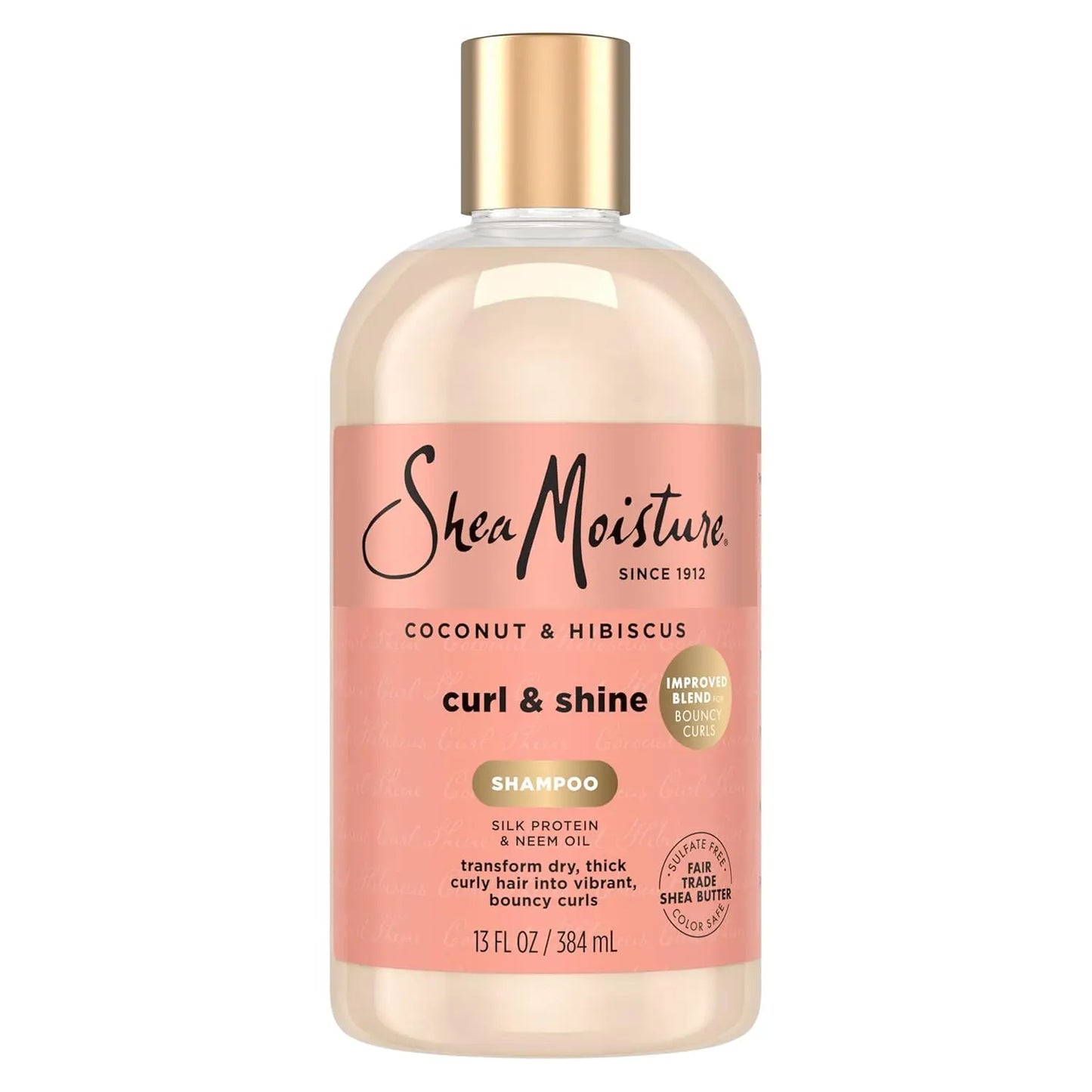Shea Moisture Coconut and Hibiscus Curl & Shine Hair Shampoo My Store