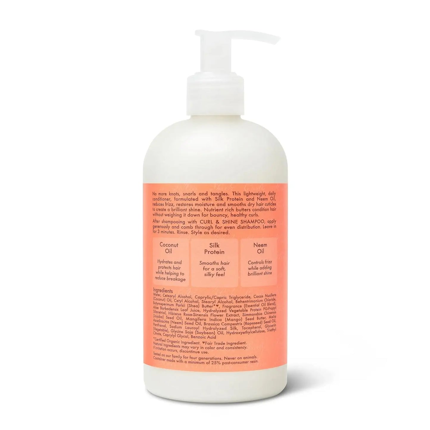 Shea Moisture Coconut and Hibiscus Curl & Shine Conditioner My Store