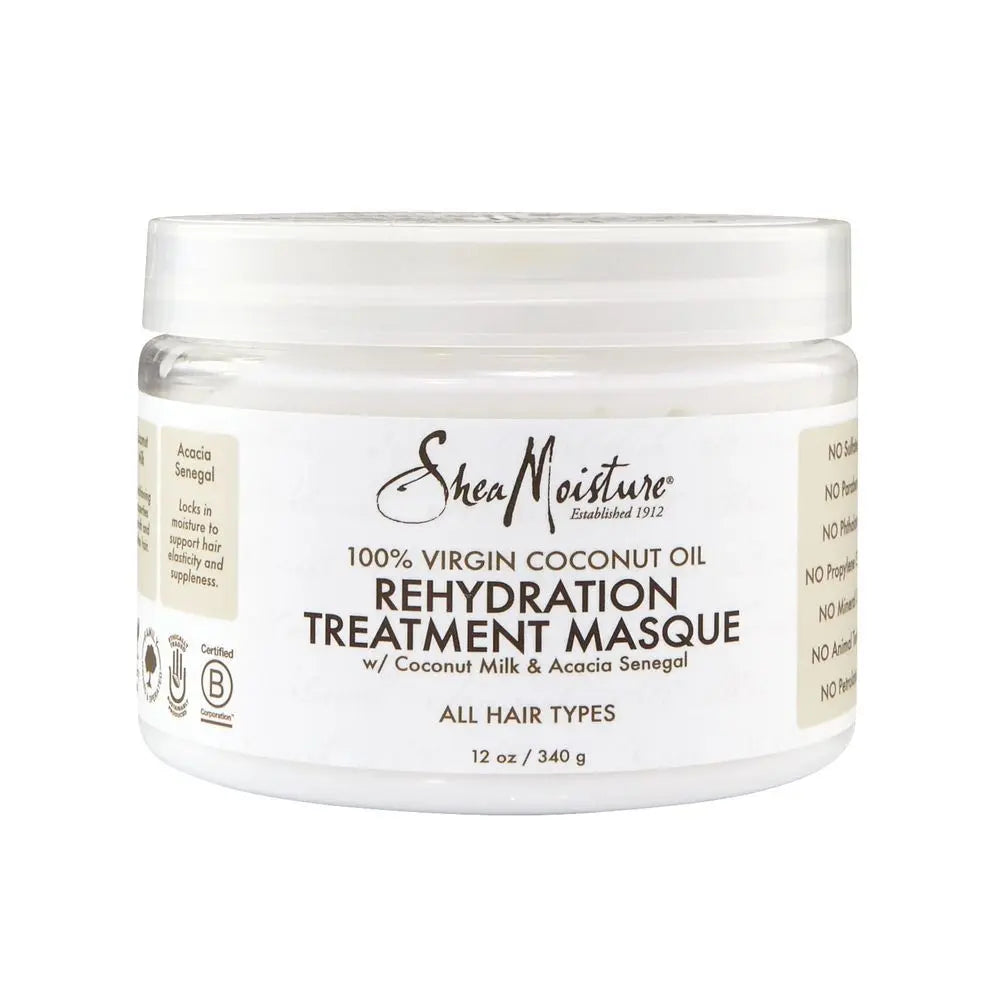Shea Moisture 100% Virgin Coconut Oil Rehydration Treatment Masque My Store