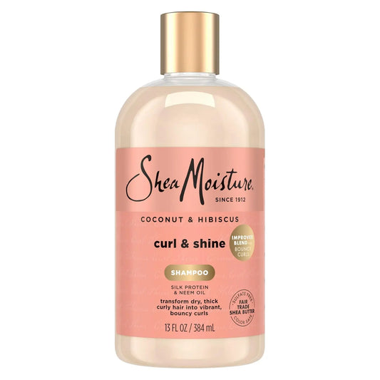 Shea Moisture Coconut and Hibiscus Curl & Shine Hair Shampoo My Store