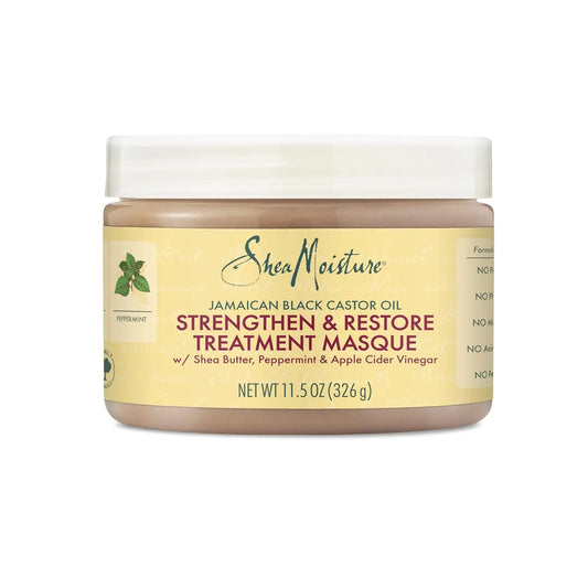 Shea Moisture Jamaican Black Castor Oil Strengthen & Restore Treatment Masque My Store