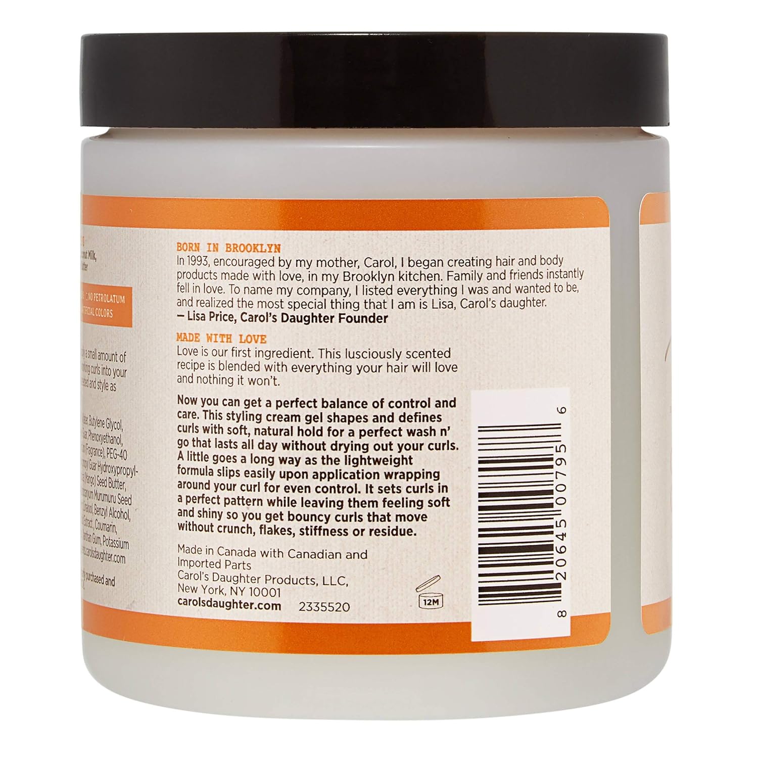 Carol’s Daughter Coco Crème Curl Shaping Cream Gel My Store