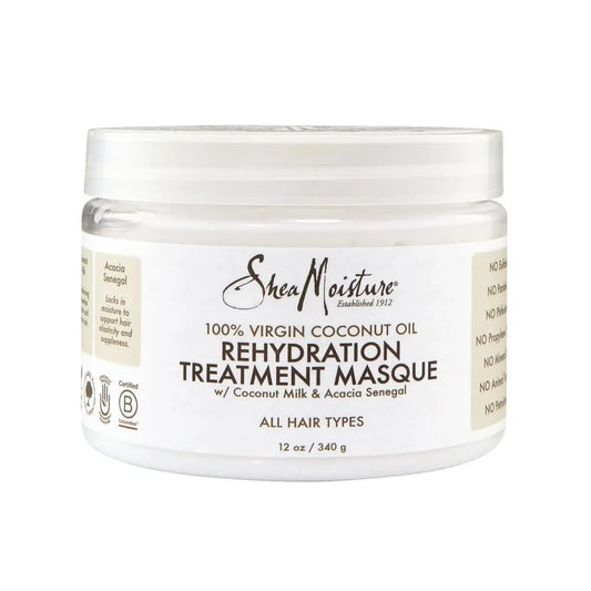 Shea Moisture 100% Virgin Coconut Oil Rehydration Treatment Masque My Store